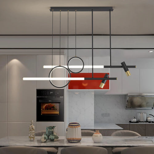 lustre moderne nordique simple pour restaurant et bar