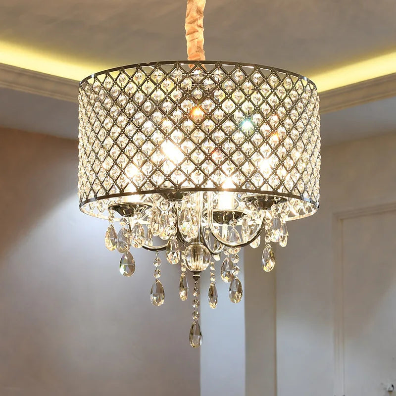 suspension en cristal ajourée idéale pour restaurant