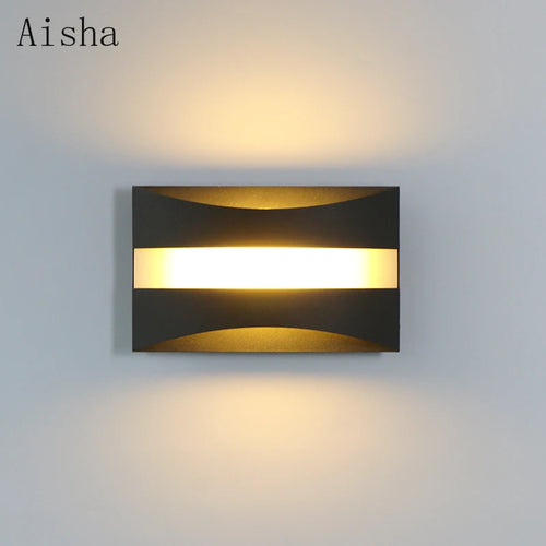 10W LED Wall Lamp Wrought Iron Wall Light  Indoor Corridor Staircase Living Room Bedroom Bedside Decorative Lighting