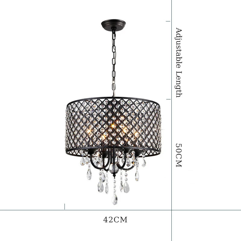 suspension en cristal ajourée idéale pour restaurant
