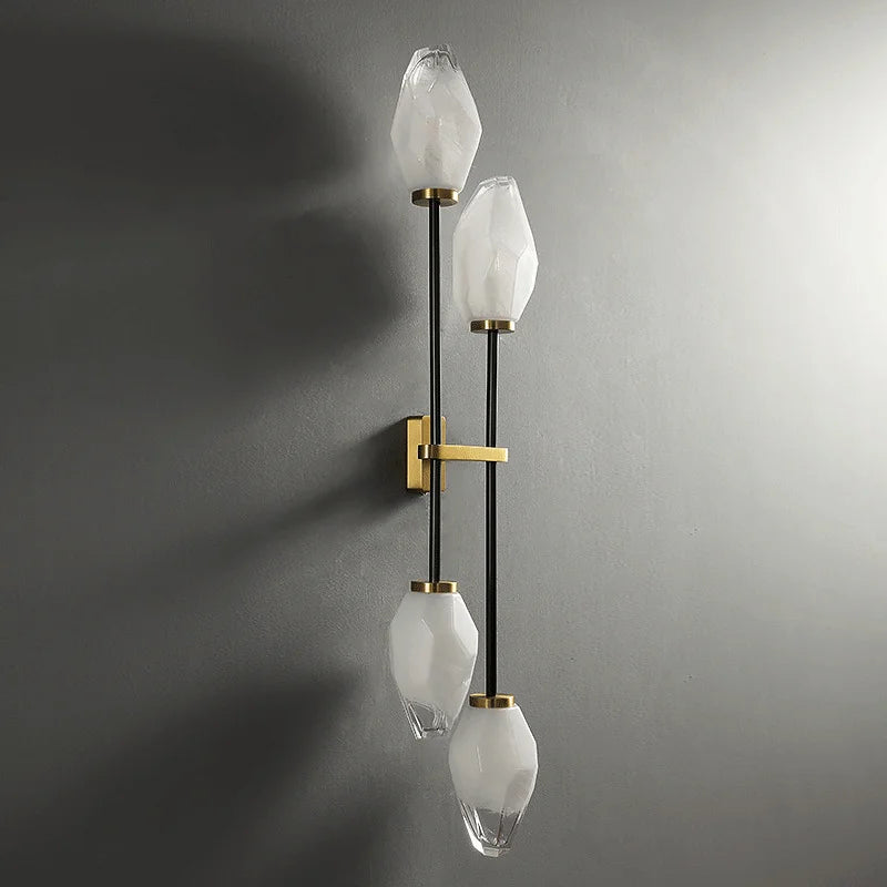 applique murale en cuivre design nordique moderne pour décoration intérieure