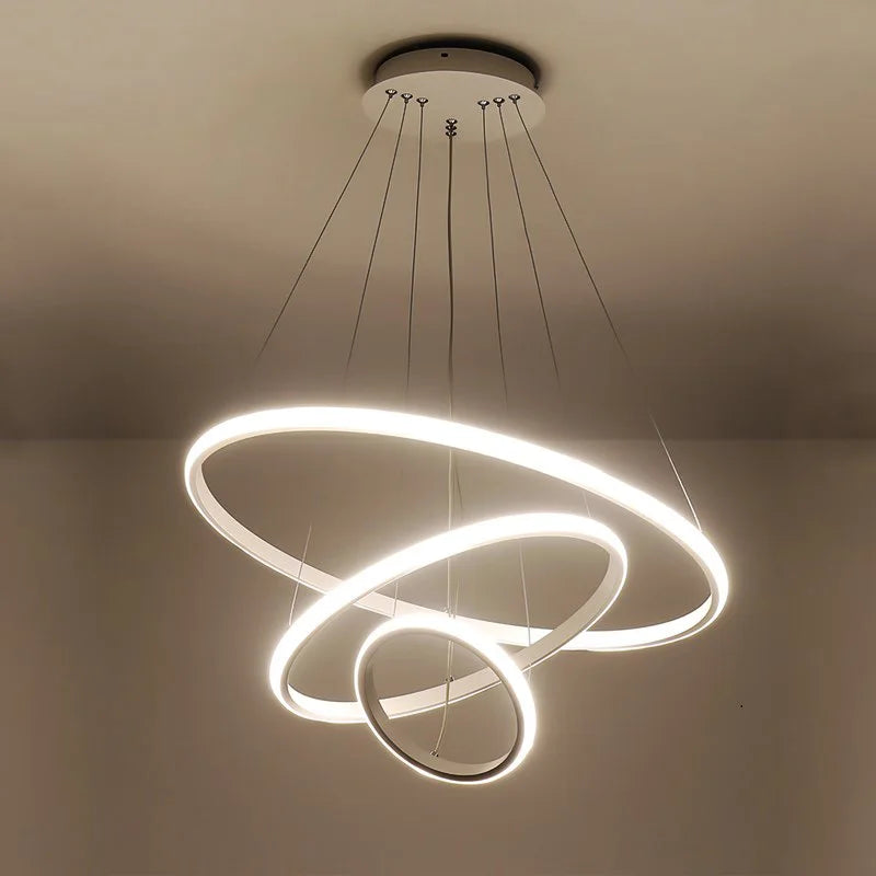 suspension nordique moderne à led pour décoration intérieure