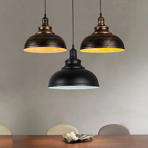 lustre vintage loft rétro pour bar cuisine et restaurant
