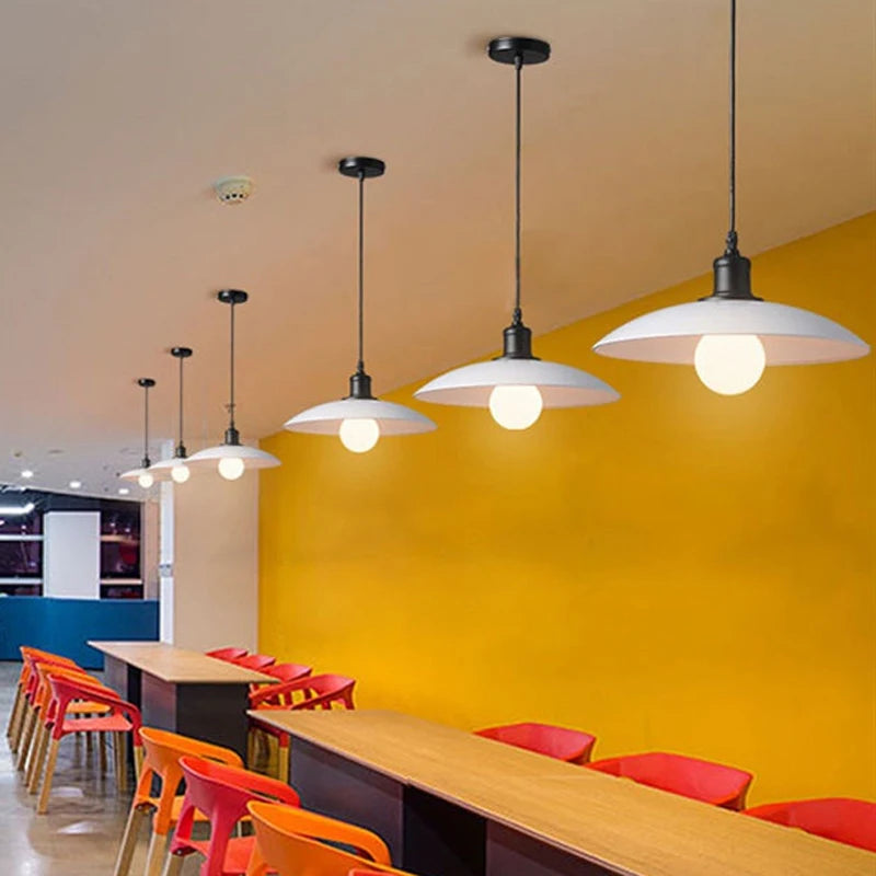 Suspension Vintage en fer forgé