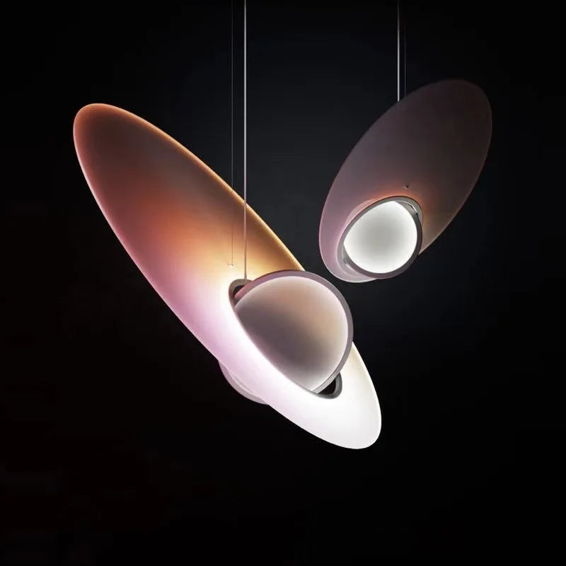 lustre nordique moderne voie lactée personnalité simple satellite