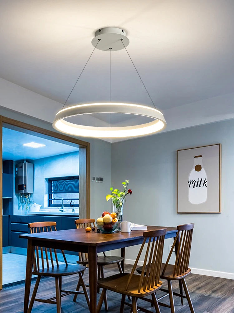 lustre minimaliste moderne pour restaurant et cuisine