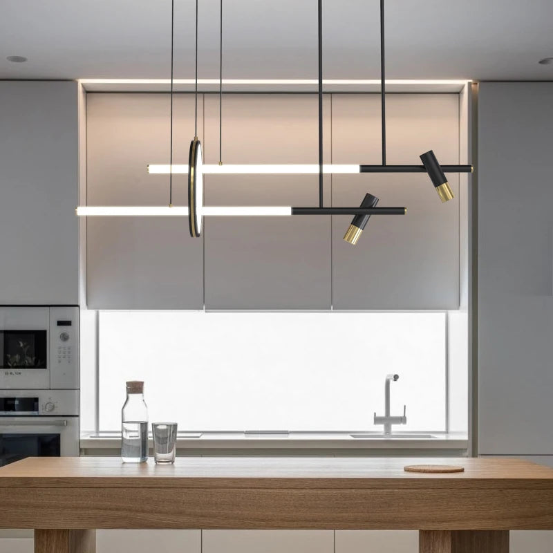 lustre moderne nordique simple pour restaurant et bar