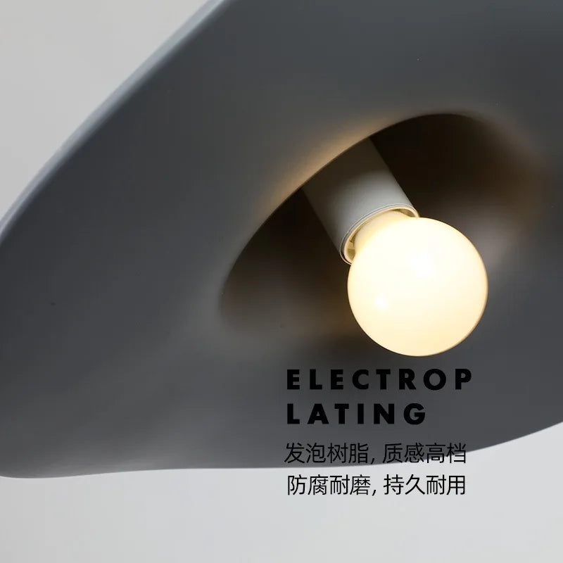lampe design italienne minimaliste post-moderne nordique chapeau lustre