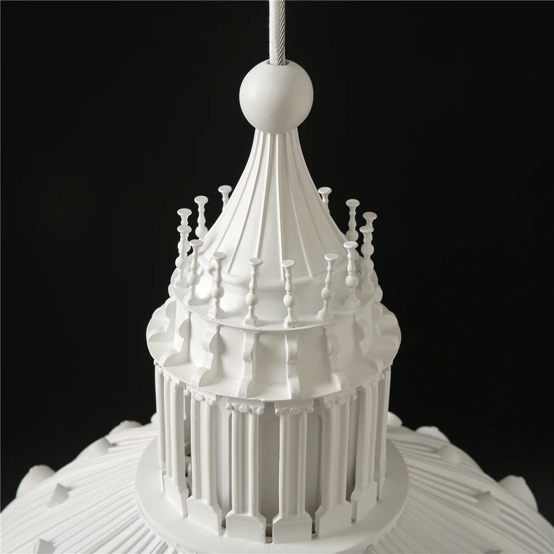 lustre moderne saint-paul led pour décoration nordique