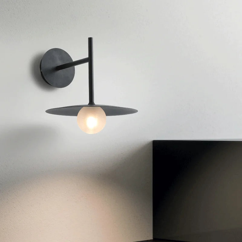 applique murale nordique design soucoupe volante éclairage décoratif moderne