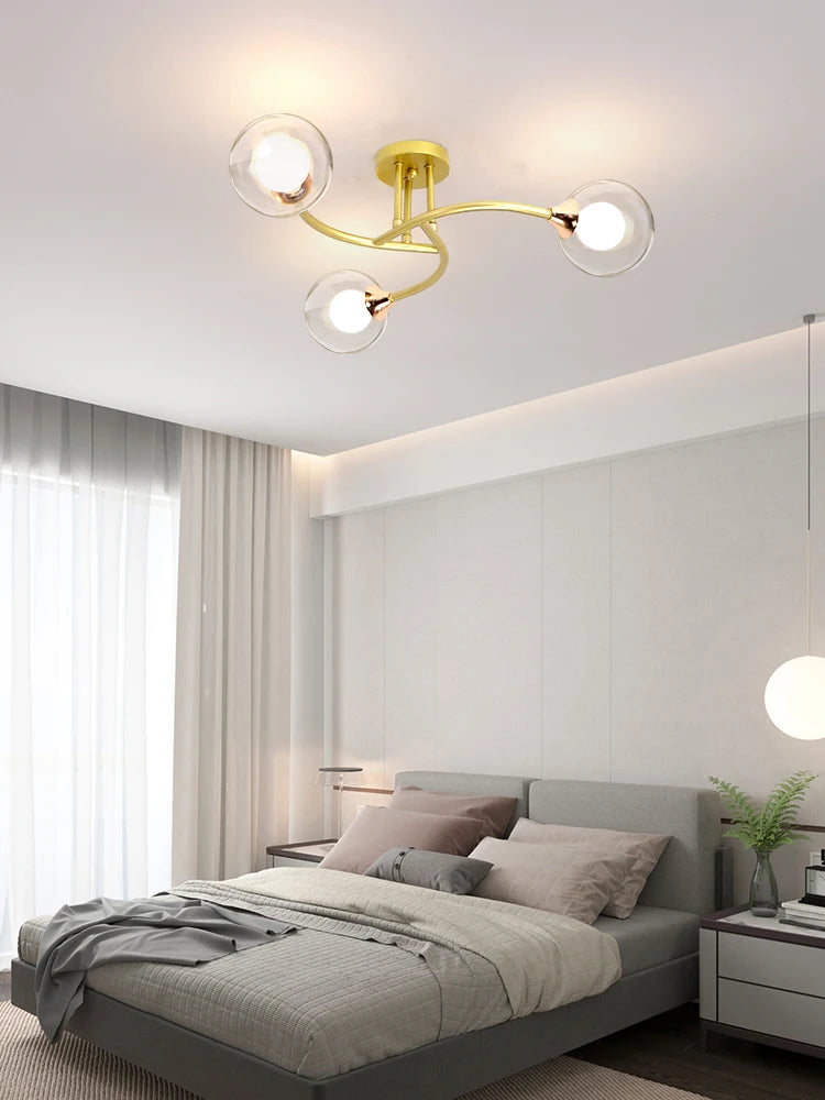 plafonniers modernes simples décoration nordique luminaire créatif