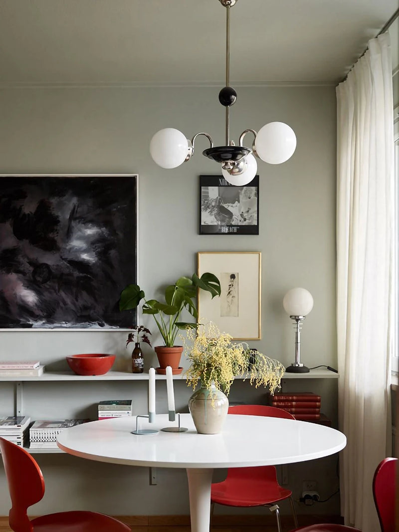 lustre moderne led décoration nordique éclairage intérieur