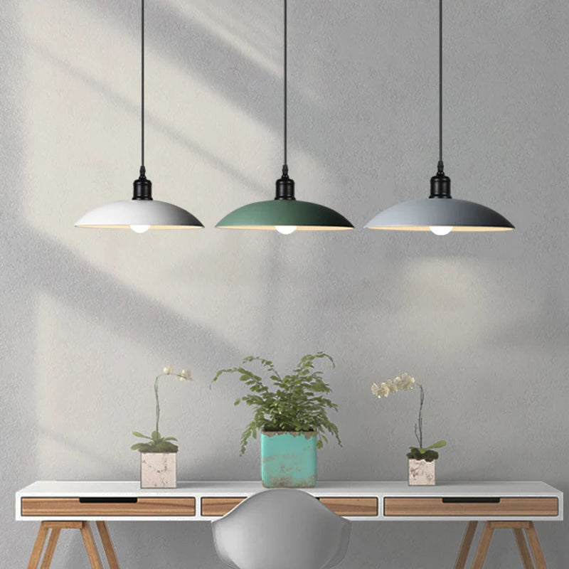 Suspension Vintage en fer forgé