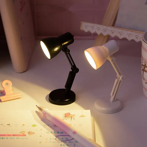 exotique créatif petit livre lampe chambre petite veilleuse Mini pliable livre pince lampe lumière chaude Protection des yeux lampe de Table