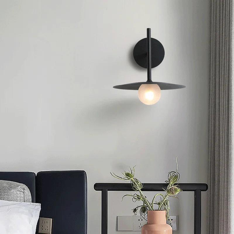 applique murale nordique design soucoupe volante éclairage décoratif moderne
