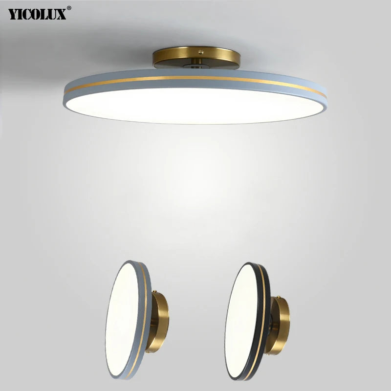 Rotatif À Distance Gradation 	 Moderne LED Lustre Lumières Salon Étude Chambre Allée Couloir Appartements Lampes Éclairage Intérieur