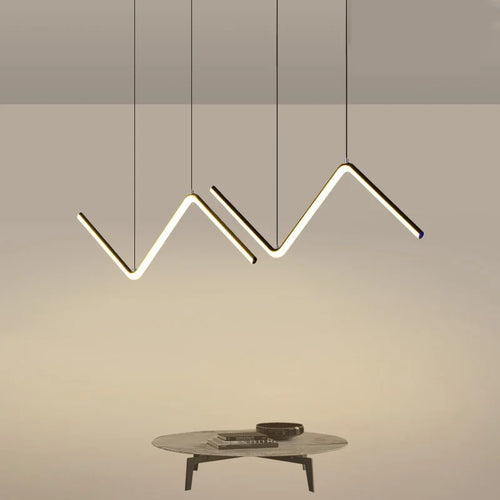 lustre nordique en suspension led pour décoration intérieure