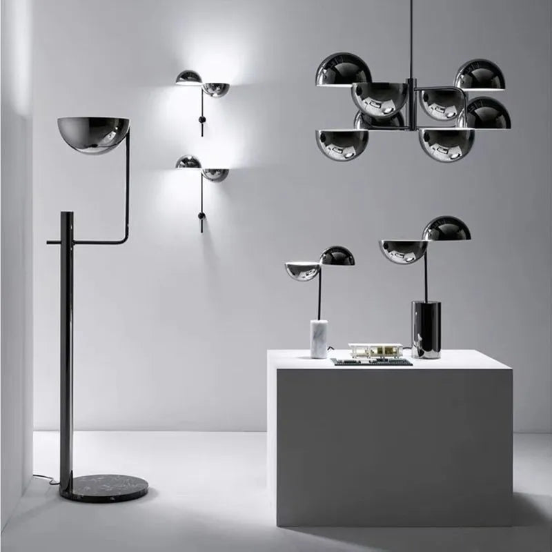 lustre hémisphère dispersé style minimaliste moderne hongkongais créatif
