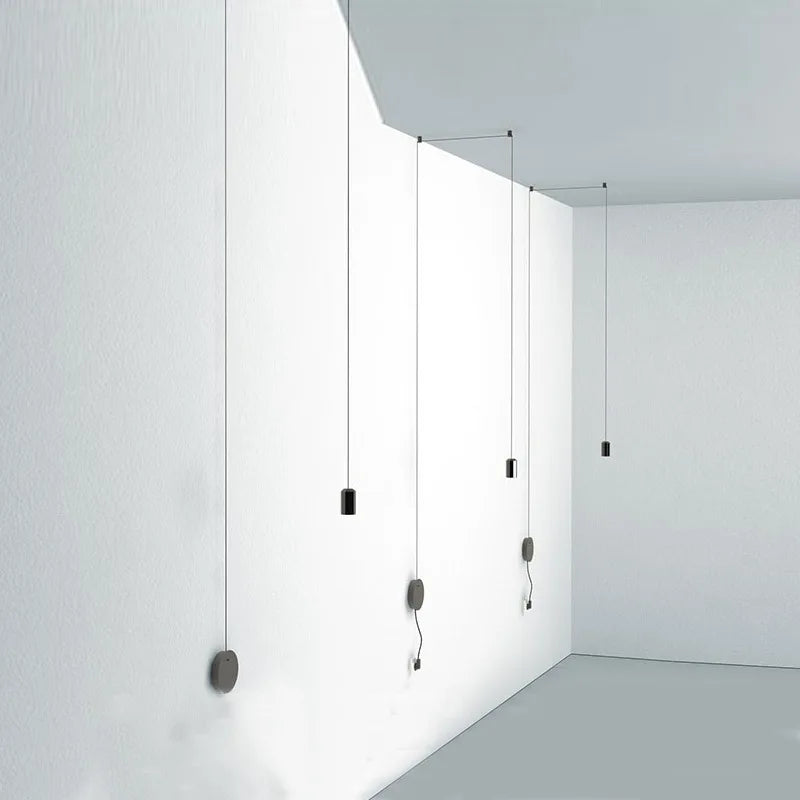 lustre moderne suspension araignée à leds style nordique