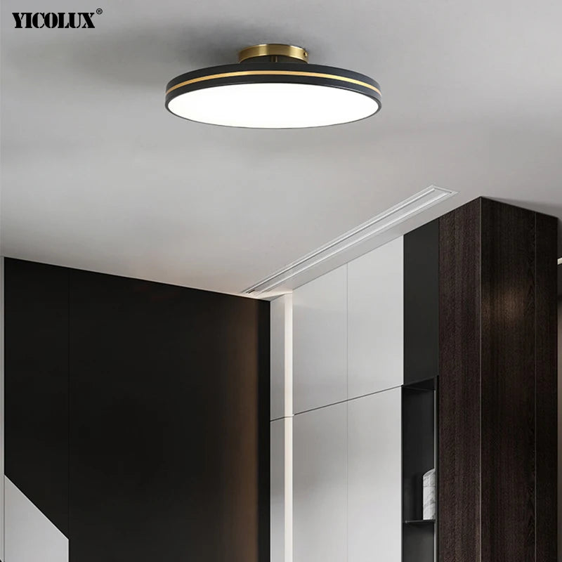 Rotatif À Distance Gradation 	 Moderne LED Lustre Lumières Salon Étude Chambre Allée Couloir Appartements Lampes Éclairage Intérieur