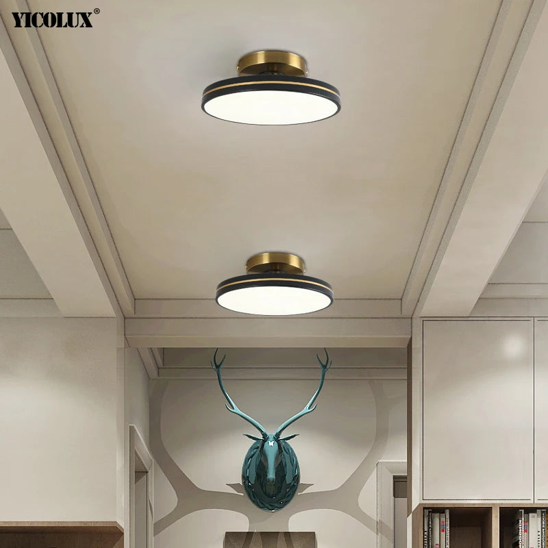 Rotatif À Distance Gradation 	 Moderne LED Lustre Lumières Salon Étude Chambre Allée Couloir Appartements Lampes Éclairage Intérieur