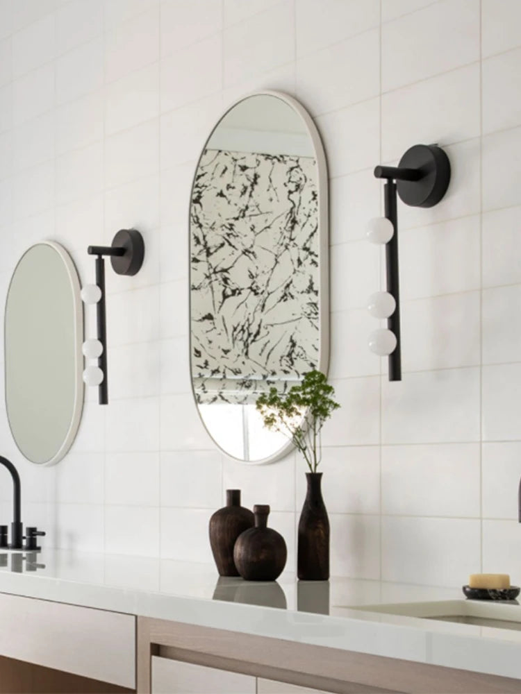 lampe de chevet en cuivre style industriel moderne