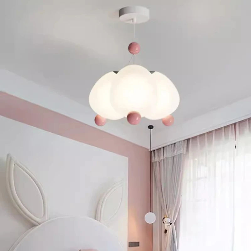 lustre moderne mignon pour chambre de petite fille décor enfant