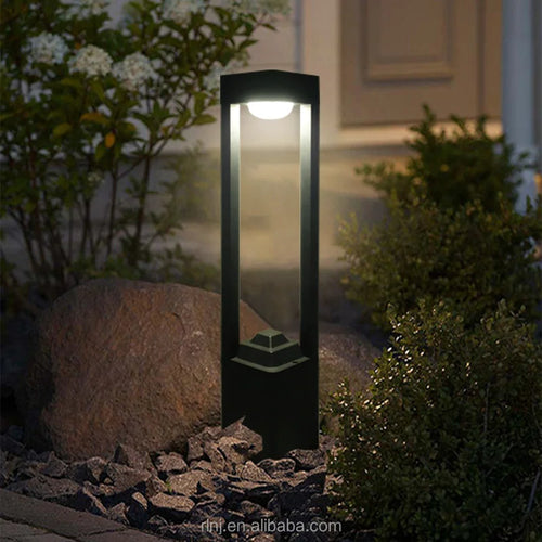 lampes solaires modernes en aluminium pour extérieur étanche éclairage jardin