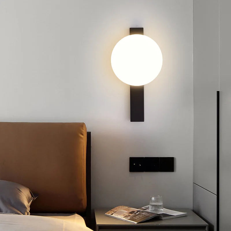 applique murale led moderne design pour lecture et protection des yeux
