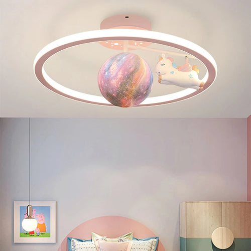 Plafond moderne à LEDs lampe Lustre pour chambre d'enfant salon salle à manger étude décoration de la maison luminaire intérieur Lustre