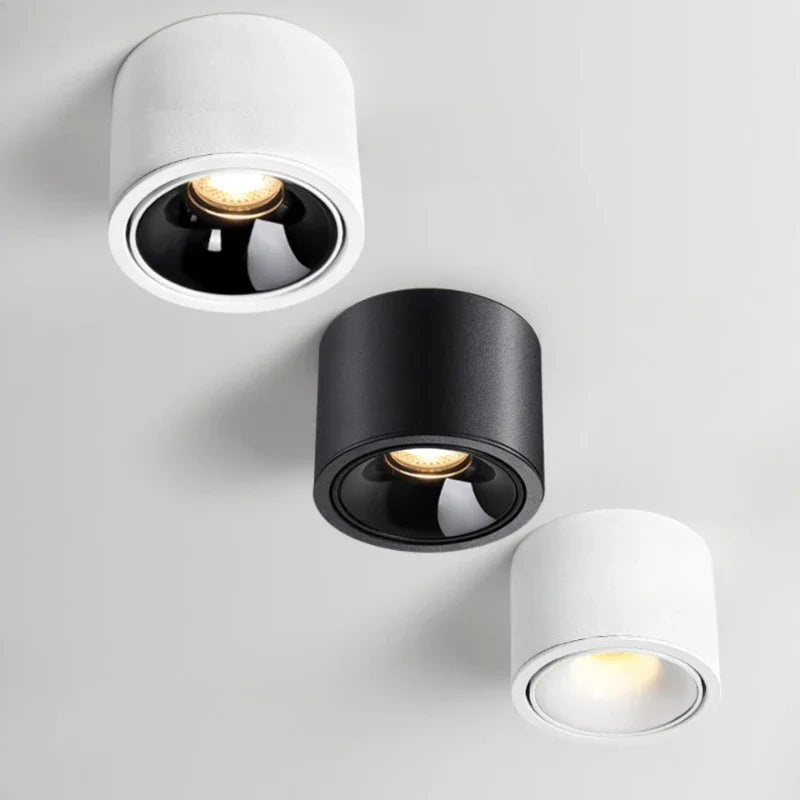 spot réglable ultra-mince anti-éblouissement éclairage lumière led
