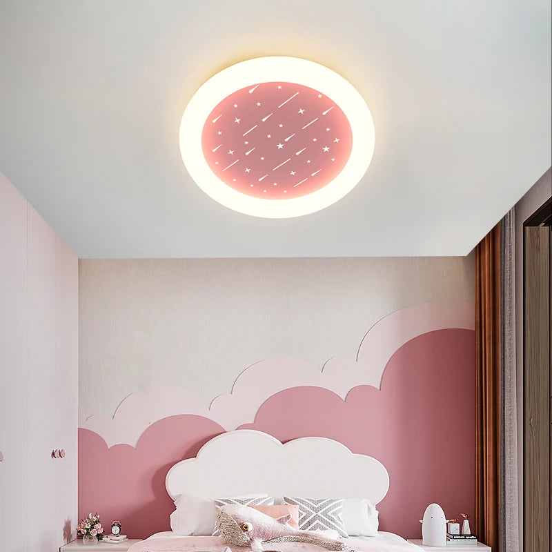 lustre led moderne pour enfants effet pluie de météores 2022