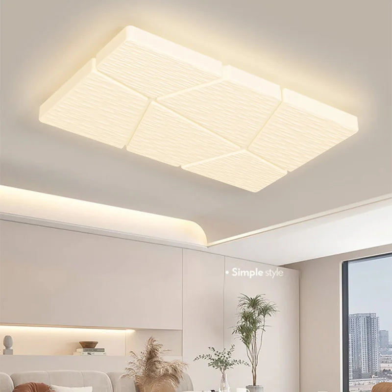 lustre suspendu en acrylique led pour éclairage intérieur