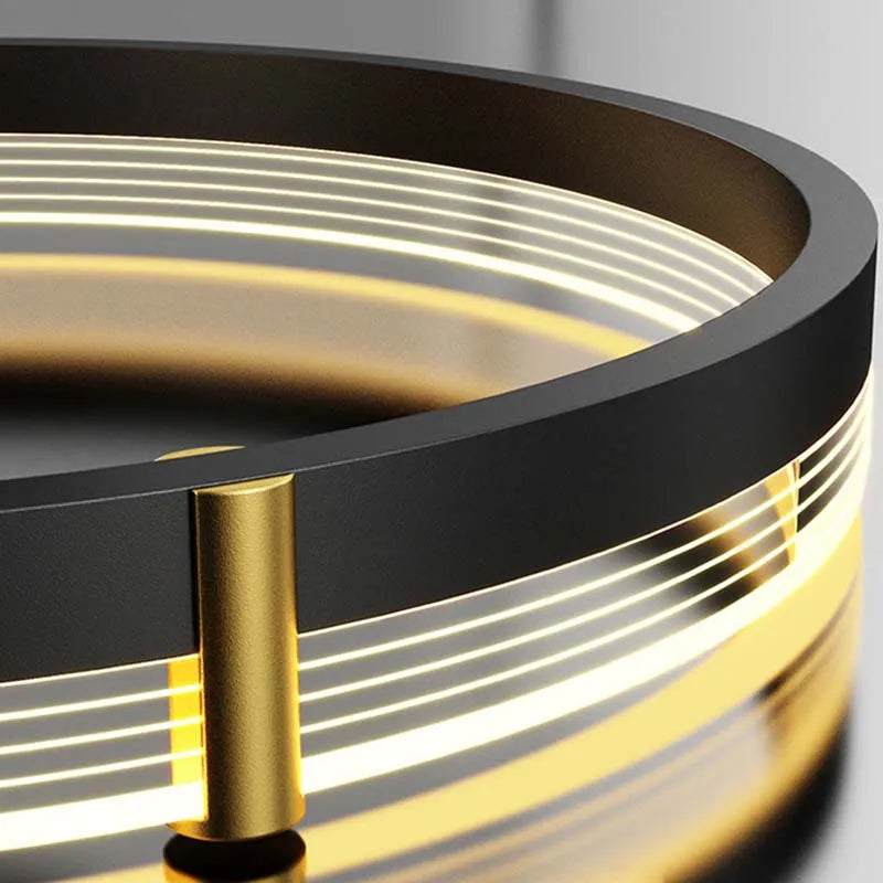 lustre led moderne pour décoration intérieure luminaire plafond
