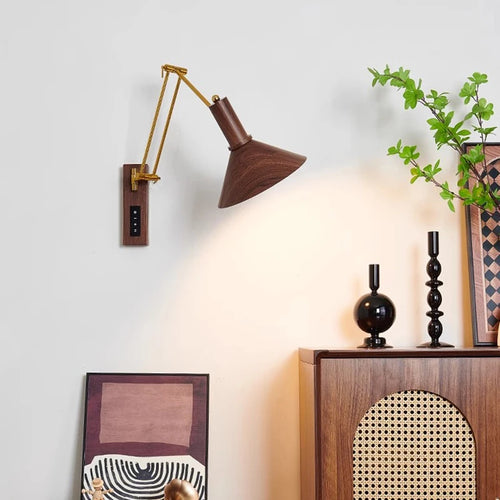 applique murale led à intensité variable style bauhaus