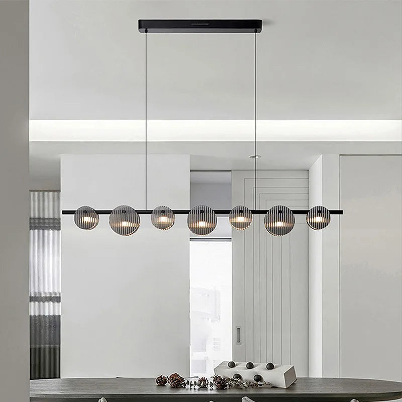 lustre à led moderne style minimaliste pour intérieur