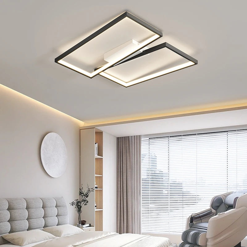 lustre led moderne pour éclairage intérieur et décoration