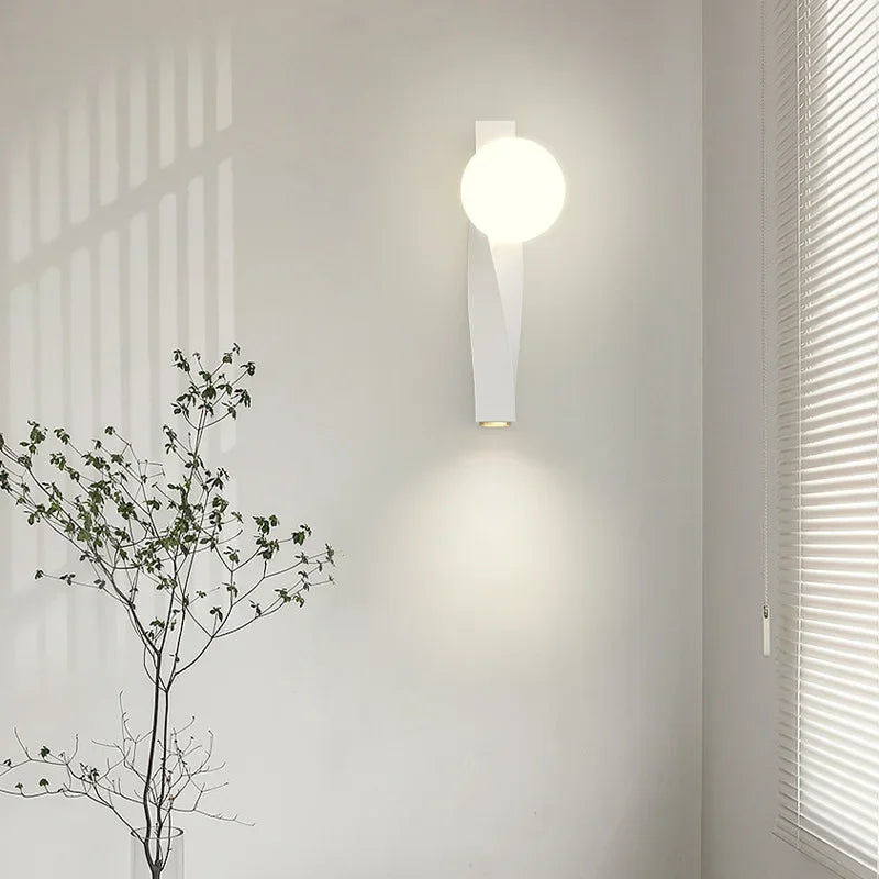 Applique murale LED nordique au Design Simple