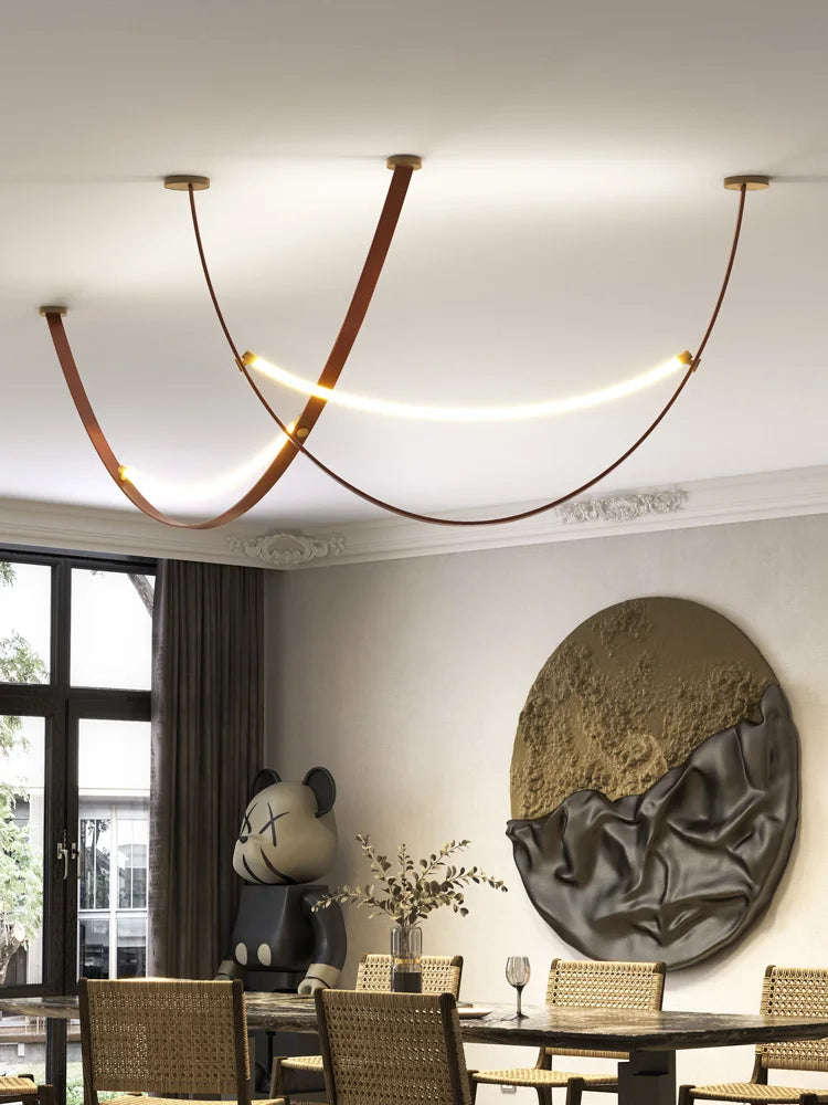 lustre nordique minimaliste italien pour salon post-moderne