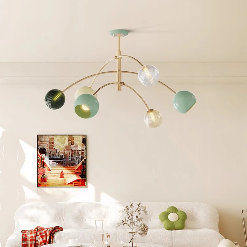 lustre de luxe moderne led pour éclairage intérieur