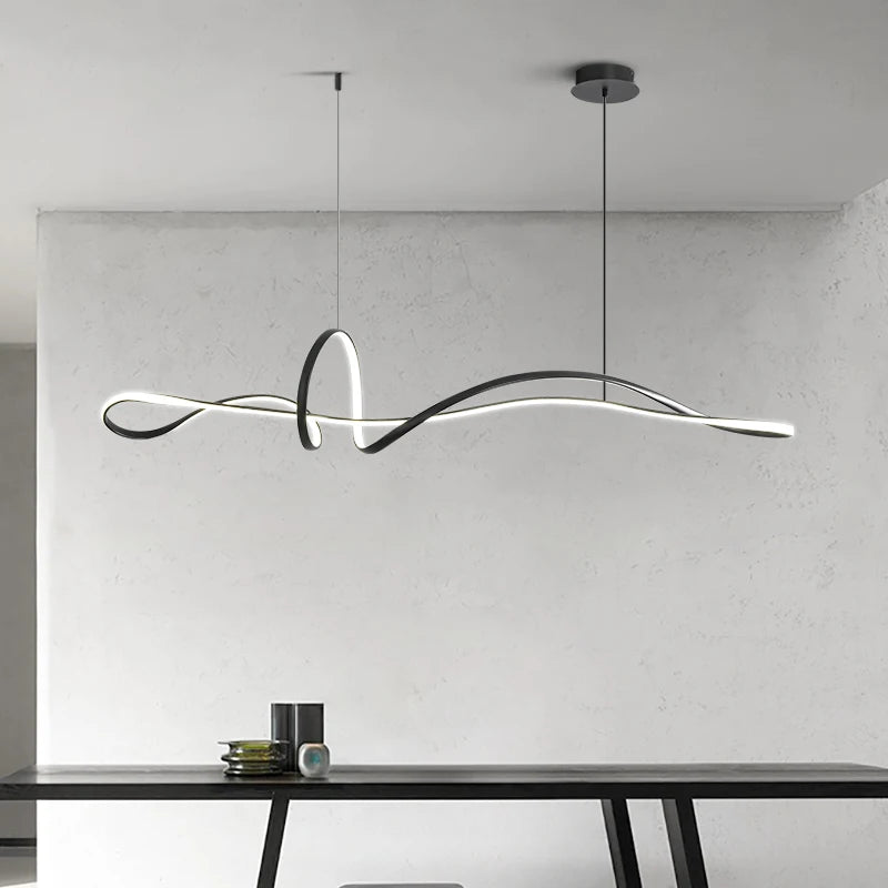 lustre minimal personnalisé nœud papillon éclairage moderne 2023