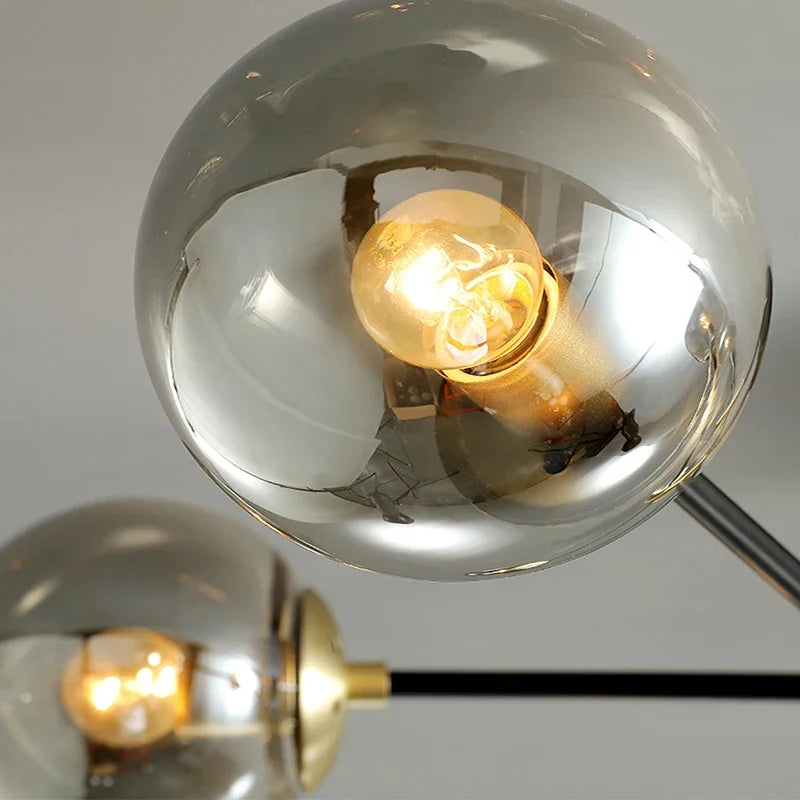 lustre moderne à leds simple suspension design éclairage