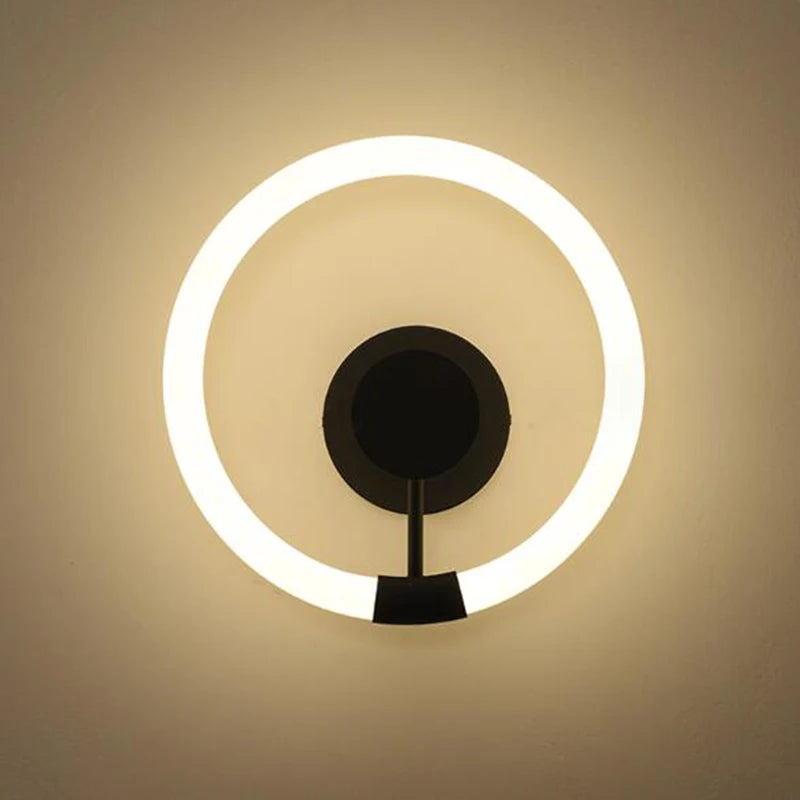 Applique murale LED Moderne Or Cercle