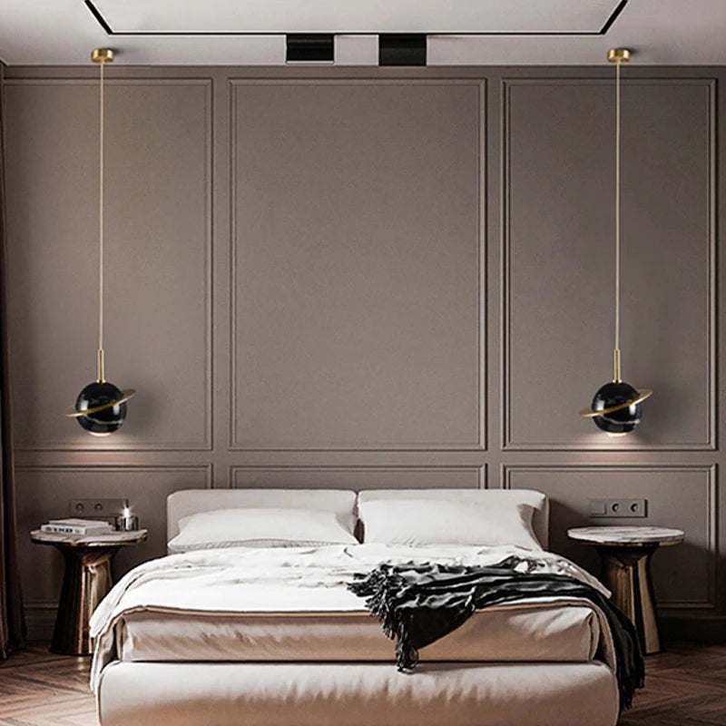 lampe de nuit lune scandinave décoration nordique à led