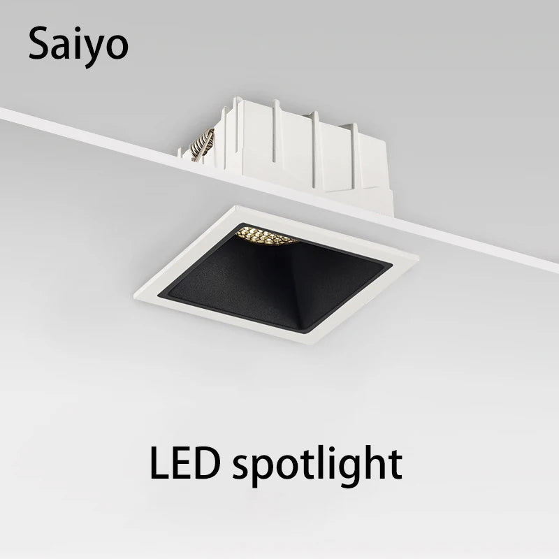 spot led encastrable tuya zigbee réglable pour maison magasin