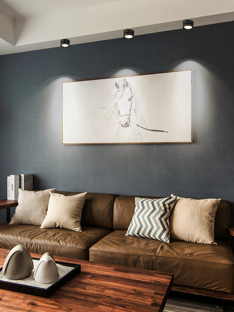 spot led pliable encastrable en aluminium pour maison ou bureau