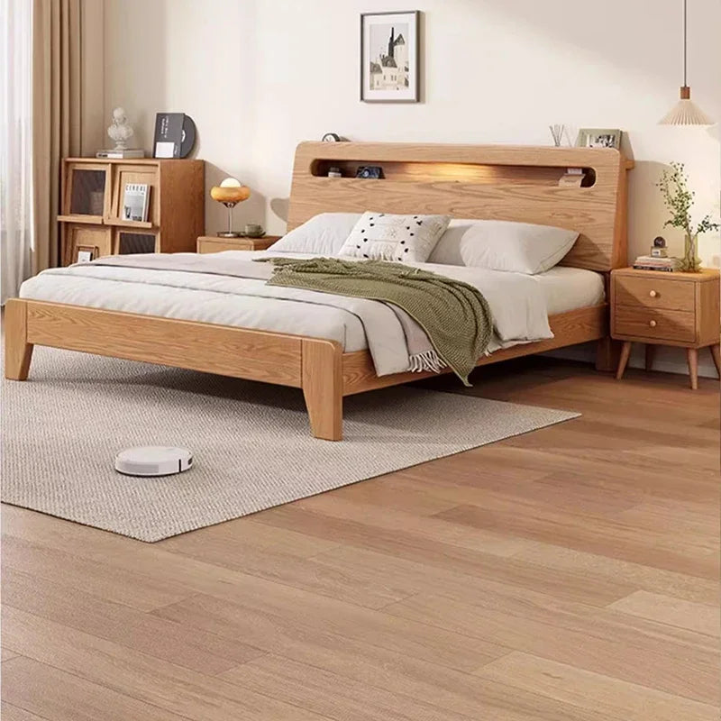 lit princesse king-size design sécurisé avec rangement élégant