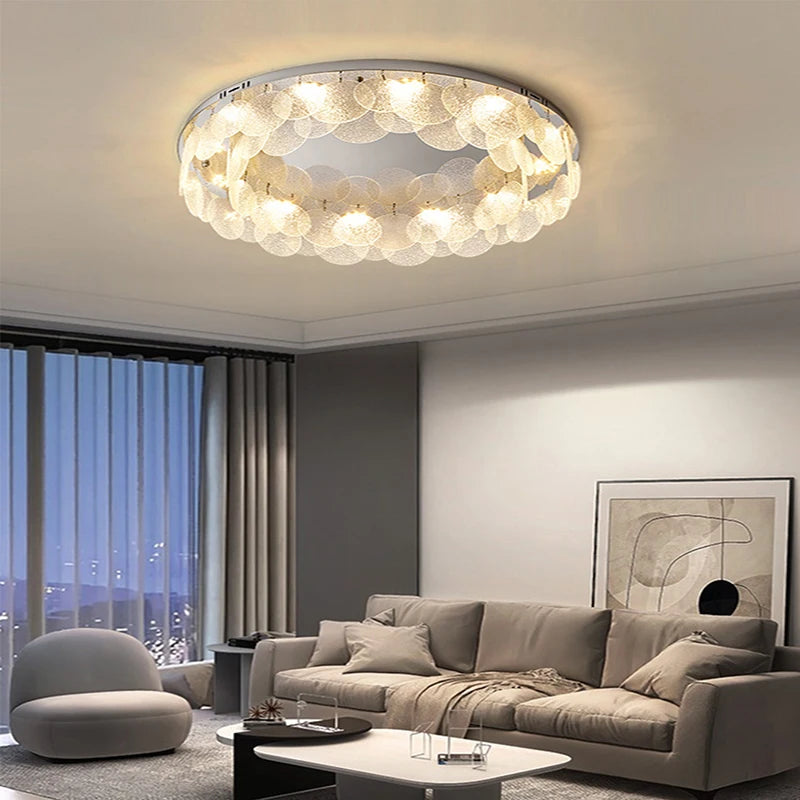 lustre de luxe en cristal éclairage postmoderne winfordo wf-xd001
