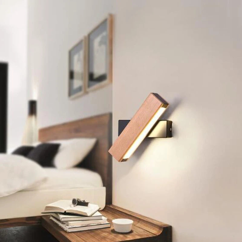 Moderne rotatif applique murale LED lumière salon chambre Foyer Restaurant applique éclairage porche étude lecture couloir décor applique murale 6pa