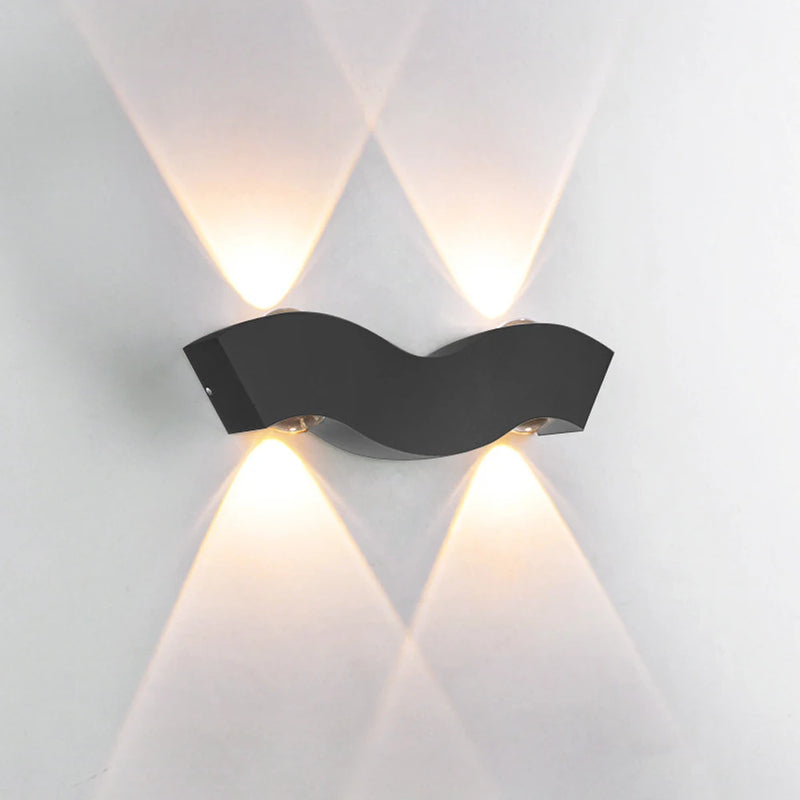 Applique murale LED nordique en aluminium